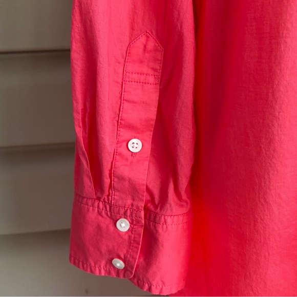 •J. Crew• Lightweight Button Down Tunic Top/Coverup - Size Medium - Picture 6 of 7